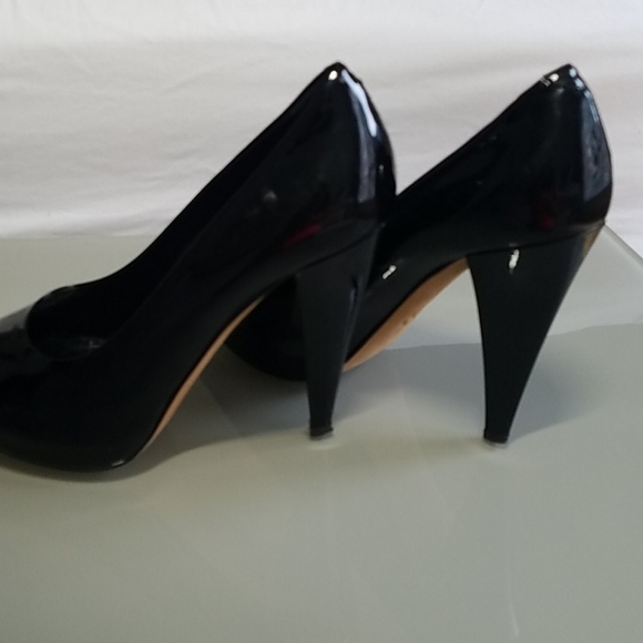 Bally Patent Leather Peep-Toe Pumps - Picture 11 of 14